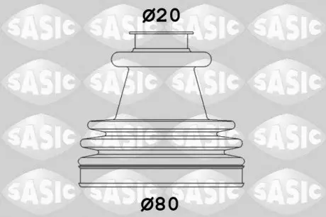 2933773 Пильник рульової рейки SASIC підбір по vin на Brocar