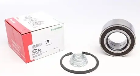 713649420 Подшипник ступицы (задней) BMW 1 (E82/E88)/3 (E91/E93) 05-13 (45x85x41)(+ABS) FAG подбор по vin на Brocar