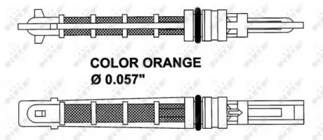 38449 Клапан системи кондиціонування Audi A4/ A6/ A8 00-10 NRF підбір по vin на Brocar