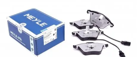 0252395020PD Колодки гальмівні (передні) Audi A4/A6/A8 02- (з датчиками) (Ate-Teves) MEYLE підбір по vin на Brocar