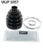 Пыльник ШРУСа (пласт)FORD Mondeo -07, OPEL Vivaro 01-,Trafic01-(89*28*118) VKJP 1057