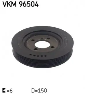 VKM96504 Шків ременя SKF підбір по vin на Brocar