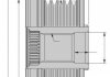 9XU358038031 Механізм вільного ходу генератора DB Sprinter,Vario,W202/210 96- HELLA підбір по vin на Brocar