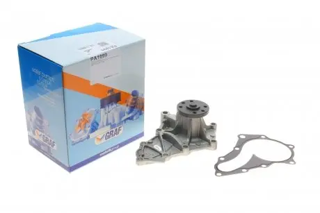 PA1099 Помпа води Mazda 3/6/CX-7 2.2MZR CD 09-13 (R/B) (6 лоп) GRAF підбір по vin на Brocar