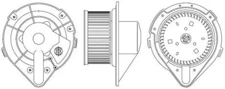 AB172000S SILNIK DMUCHAWY VW GOLF II MAHLE / KNECHT підбір по vin на Brocar