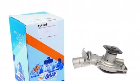 PA509 Помпа воды Ford Mondeo I/II 1.6i/1.8i/2.0i 16V 93-00 (R/B) (7 лоп.) GRAF подбор по vin на Brocar