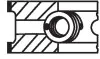 02952N1 Кільця поршневі VW Polo 1.0/1.3i 81-94 (75.51mm/+0.5) (1.75-2-3) MAHLE / KNECHT підбір по vin на Brocar