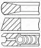 0812220800 Кільця поршневі Fiat Ducato/Opel Movano 2.8DTI 98- (95.00mm/+0.60) (2.5-2-2.5) GOETZE підбір по vin на Brocar