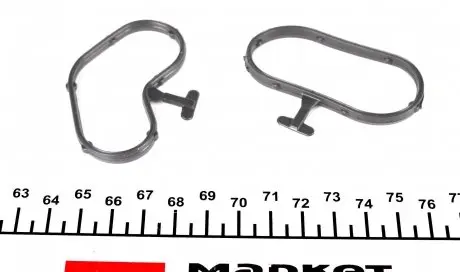 642490 Прокладка радіатора масляного Renault Kangoo 1.2 TCe 13- (к-кт) ELRING підбір по vin на Brocar