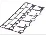 Прокладка крышки клапанов Jeep Cherokee/ LDV Maxus 2.5D 01-12 JM7049