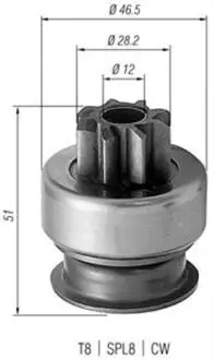 940113020176 Бендикс HYUNDAI JEEP MITSUBISHI NISSAN/ DATSUNSUZUKI [940113020176] MAGNETI MARELLI підбір по vin на Brocar