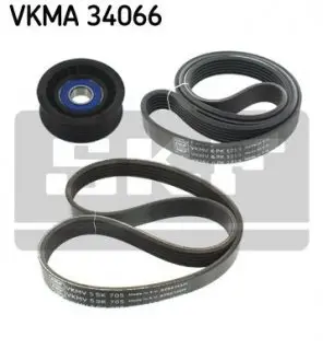 VKMA34066 Комплект дорожечного ремня SKF підбір по vin на Brocar
