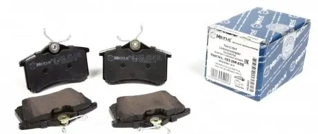 0252096115 Колодки тормозные (задние) VW Golf/Passat 83-02/ Peugeot 405 87-96 (87.1x52.8x15.1) MEYLE подбор по vin на Brocar