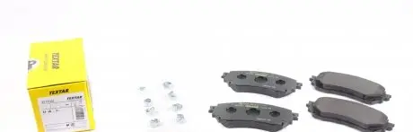 2572501 Колодки тормозные (передние) Mazda 6 12- TEXTAR подбор по vin на Brocar