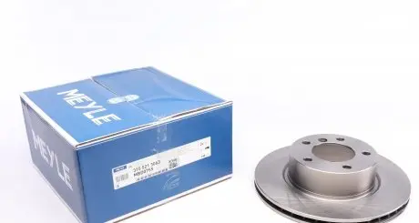 3155213063 Диск гальмівний (передній) BMW 3 (E90) 1.6-2.0/1.8d 04-11 (292х22) MEYLE підбір по vin на Brocar