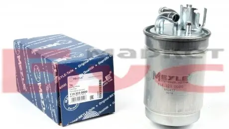 1143230000 Фильтр топливный Audi A4/A6/Skoda SuperB I/VW Passat 2.5D/3.3D 97-08 MEYLE подбор по vin на Brocar
