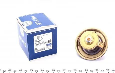 0282870007 Термостат Audi A4/A6/80/100 2.4-2.8/VW Passat 2.5TDI/2.8 V6/ LT 28-55 2.4TD MEYLE подбор по vin на Brocar