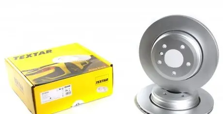 92122703 Диск гальмівний (задній) BMW 5 (E60)/5 (E61)/6 (E64) 03-12 (320x20) PRO TEXTAR підбір по vin на Brocar