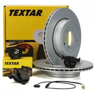92122703 Диск гальмівний (задній) BMW 5 (E60)/5 (E61)/6 (E64) 03-12 (320x20) PRO TEXTAR підбір по vin на Brocar