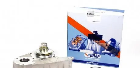 PA900 Помпа воды Fiat Ducato/Iveco Daily III/IV/V/VI 2.3D/JTD 02-/Peugeot Boxer 2.3HDi 10- (R/B) (7 лоп.) GRAF подбор по vin на Brocar