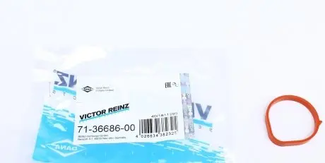 713668600 Прокладка колектора двигуна гумова VICTOR REINZ підбір по vin на Brocar