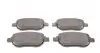 0252360019 Колодки тормозные (передние) Citroen Berlingo 00-11/C4 1.6 THP/VTi 04-/Peugeot 207/307 02- (Bosch) MEYLE підбір по vin на Brocar