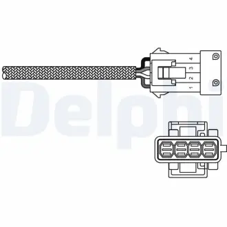 ES1079712B1 Лямбда-зонд (кількість дротів 4, 525мм) CITROEN BERLINGO, BERLINGO MULTISPACE, BERLINGO/MINIVAN, C2, C2 ENTERPRISE, C3 / C3 ORIGIN III, C3 I, C3 II, C3 PLURIEL, C4 1.1-3.0 07.88- DELPHI підбір по vin на Brocar
