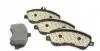 2486701 Колодки тормозные (передние) MB GLK-class (X204) 08-15 (Bosch) TEXTAR підбір по vin на Brocar