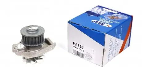 PA866 Помпа воды Fiat Doblo/Panda/Punto/Bravo/Stilo 1.2/1.4 01- (23z) (B/B) (8 лоп.) (метал.импеллер) GRAF подбор по vin на Brocar