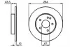 0986478262 Диск тормозной перед. DB W202 93-00 (284*12)(кр.2) BOSCH підбір по vin на Brocar