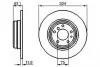 Диск гальмівний (задній) BMW 7 (E38) 94-01 (324x12) 0 986 478 095