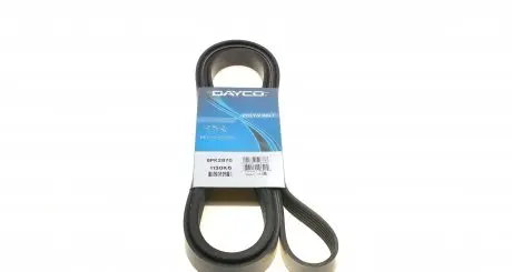 6PK2870 Ремінь генератора Jeep Cherokee/Liberty 2.5/2.8 CRD 01- DAYCO підбір по vin на Brocar