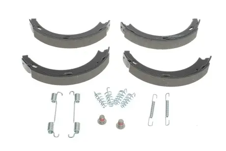 0986487582 Щеки ручного тормоза DB203 (164*20) с крепежом. BOSCH подбор по vin на Brocar