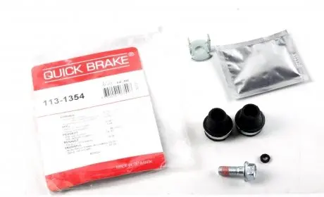 1131354 Ремкомплект направляющих суппорта (переднего) Renault Kangoo 1.2-1.9 97- (Bosch) QUICK BRAKE подбор по vin на Brocar
