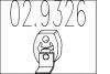 Гумовий елемент кріплення 02.9326