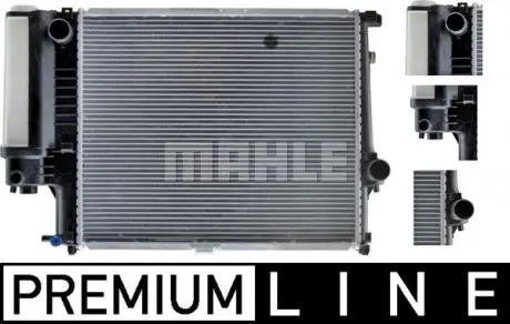 CR327000P Радиатора 436 mm BMW 5 (E34) MAHLE / KNECHT підбір по vin на Brocar