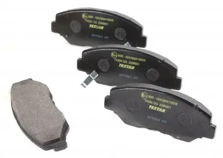 2386801 Колодки тормозные (передние) Honda CR-V/Accord 01-08 (Akebono) TEXTAR подбор по vin на Brocar