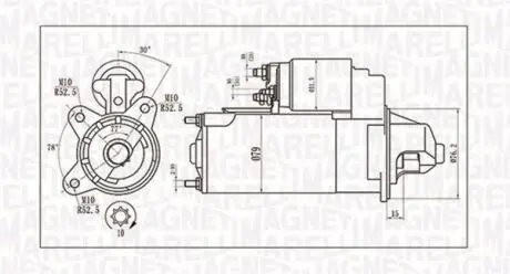 063721396010 ROZRUSZNIK FORD FOCUS 00- MAGNETI MARELLI підбір по vin на Brocar