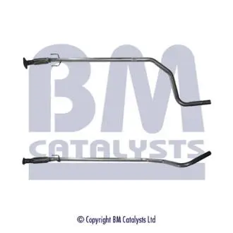BM50101 Труба вихлопного газу BM50101 BM CATALYSTS BM CATALYSTS підбір по vin на Brocar