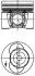 Поршень 81.00 STD VW LT 28-35,28-46 II 2.5TDI AVR,BBR 99- 40734600