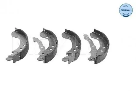 36145330005 Колодки тормозные (задние) Nissan Micra/Renault Clio 1.0-1.6 03- (барабанные) (203x36mm) (Lockheed) MEYLE подбор по vin на Brocar