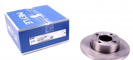 1155211087 Диск тормозной (передний) Audi 80 91-96 (256x13) MEYLE підбір по vin на Brocar
