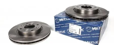 28155210006 Диск гальмівний (передній) Kia Cerato1.6-2.0 CRDI 04- (275x26) MEYLE підбір по vin на Brocar