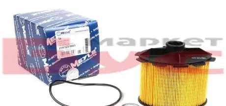 2143230001 Фільтр паливний Citroen Berlingo/Peugeot Partner 1.9D (DW8) 98- MEYLE підбір по vin на Brocar