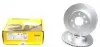 92036203 Диск тормозной (передний) Renault Kangoo 1.2i/1.4i/1.9D 97-00 (238x20.1) (-ABS) PRO TEXTAR підбір по vin на Brocar