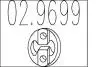 Гумовий елемент кріплення 02.9699