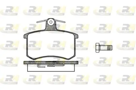 213500 Тормозные колодки, к-кт. ROADHOUSE подбор по vin на Brocar