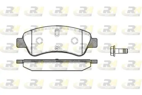 284010 Тормозные колодки, к-кт. ROADHOUSE подбор по vin на Brocar