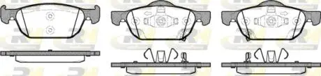2138402 Гальмівні колодки дискові ROADHOUSE підбір по vin на Brocar