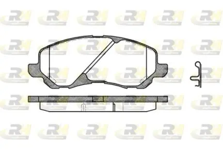 280402 Тормозные колодки, к-кт. ROADHOUSE подбор по vin на Brocar